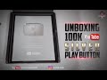 Unboxing 100K YouTube Silver Play Button Tamil Remix X Entertainment Crew