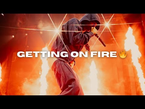 [FREE] Central Cee x Prinz x Melodic Drill Type Beat  "GETTING ON FIRE" Sad Sample Drill Type Beat