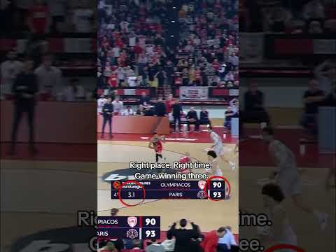 1 mistake. 1 three. 1 win.