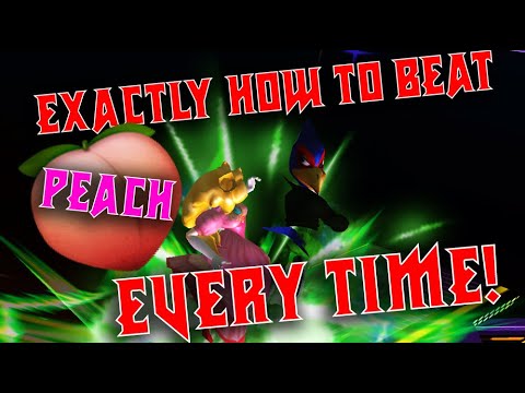 EXACTLY HOW TO BEAT PEACH EVERY TIME! (PRO SSBM FALCO COACHING)