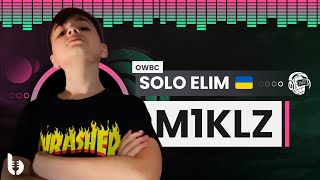 there is something extremely captivating about the length of this silence. the CONFIDENCE - M1KLZ | SOLO ELIMINATION | Online World Beatbox Championship 2022