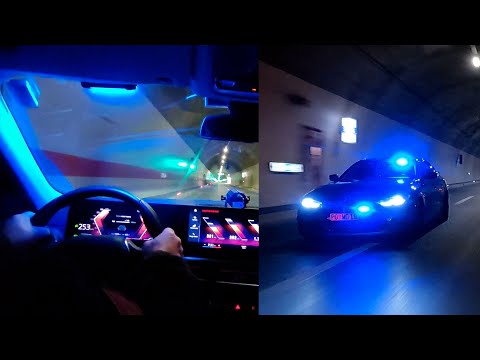 Presretač u akciji - kako izgleda potjera BMW-om na crnogorskom autoputu