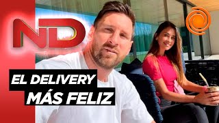 Le llevó churros a Messi sin saberlo y se quebró de la emoción