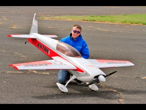 DEANO 3D RC DISPLAY HANGAR 9 EXTRA 300 DA 120cc AT LMA EAST KIRKBY MODEL AIRCRAFT SHOW - 2016