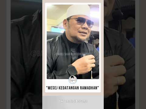 'Mesej Kedatangan Ramadhan'