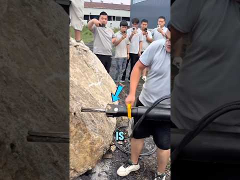 How To Break Huge Rocks In Seconds