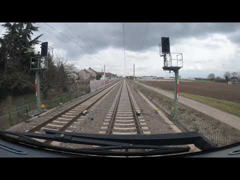 Führerstandsmitfahrt S1 Neustadt(Weinstr) Hbf - Osterburken