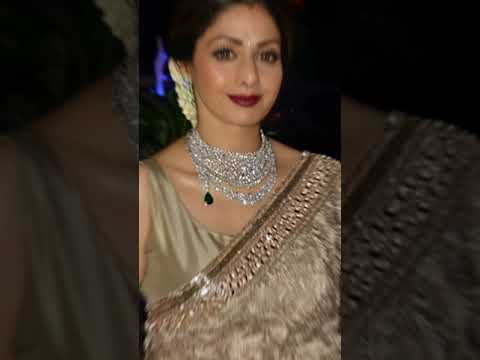 💕Bollywood actress Sridevi beautiful Saree collection||Sridevi designer saree idea #shorts #sridevi