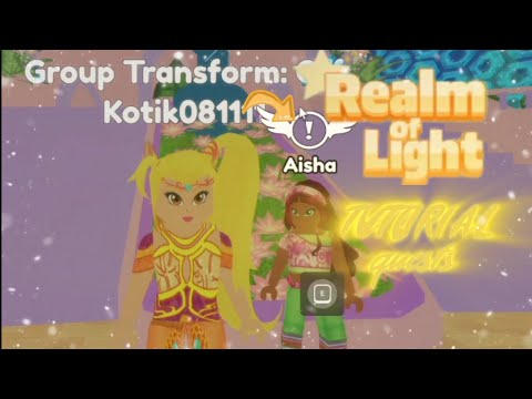 ✨💰🌸Realm of Light TUTORIAL for all quests🌸💰✨