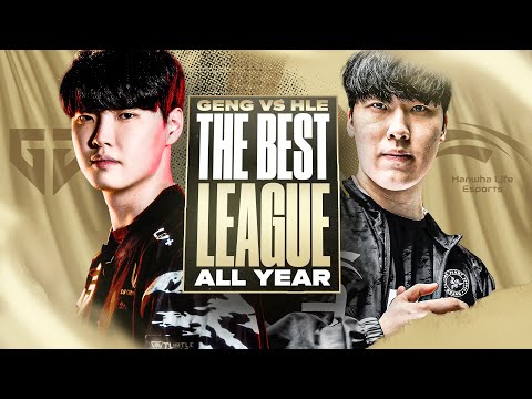 THE BEST LEAGUE OF LEGENDS ALL YEAR - GENG VS HLE - LCK SPRING 2025