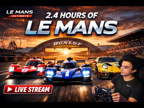 2.4 Hours of Le Mans 🏁 LIVE | Weekly Race | GT3 Endurance | Le Mans Ultimate | Simagic | IND