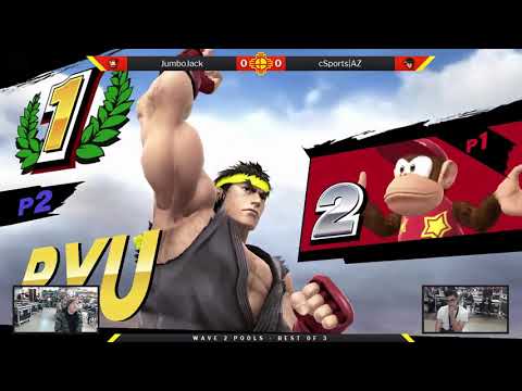 808s & Shieldbreaks Wave 2 Pools - JumboJack (Diddy Kong) vs AZ (Ryu)