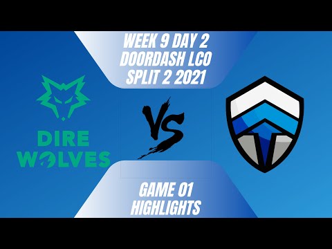 Dire Wolves vs The Chiefs Highlights | Week 9 Day 2 | DoorDash LCO Split 2 (2021)
