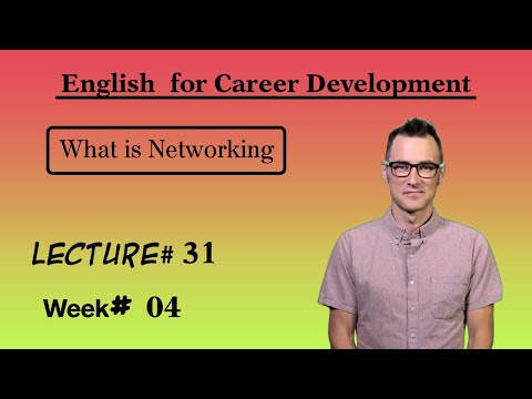 English for Career Development l Lecture 31