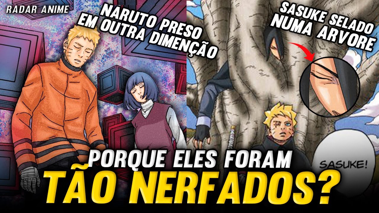 O QUE ACONTECEU COM NARUTO E SASUKE EM BORUTO
