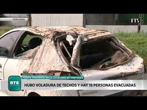 TEMPORAL | GRAN PARTE DE LA LOCALIDAD DE TORTUGAS QUEDÓ SIN ENERGÍA ELÉCTRICA