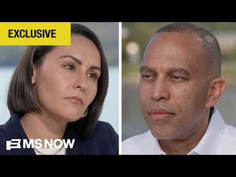 MS NOW EXCLUSIVE: Jeffries 'confident' in Democrats wins in competitive midterm races