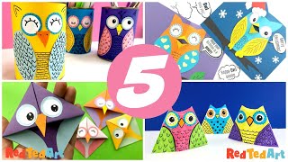 5 Owl Crafts