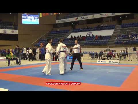 2nd KWU EC, 1/2 -70kg Irene Jensen Skjelfjord (Norway) - Rima Lisinskaite (Lithuania, aka)