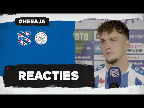 Reacties | sc Heerenveen - Ajax | Jansen & Bakker