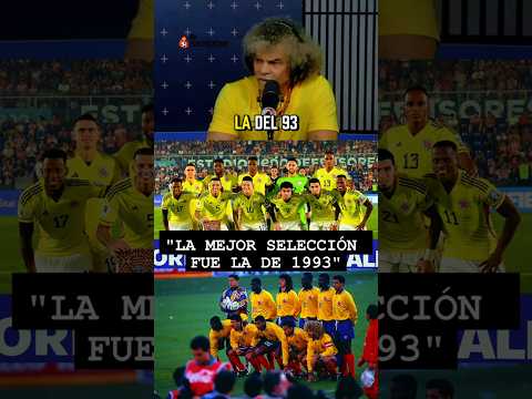 🚨🥇THE BEST COLOMBIAN NATIONAL TEAM for Pibe Valderrama? #football #colombiannationalteam #luisdiaz