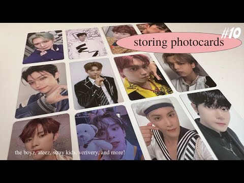 storing photocards #10! ✧ the boyz, ateez, stray kids, verivery, and more!
