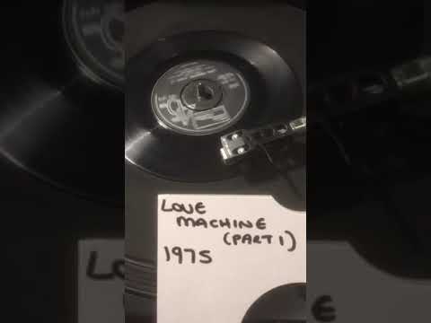The Miracles - Love Machine (Part One ) from 1975 - Vinyl 45 .