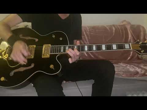 She Sells Sanctuary  The Cult Guitar Cover - Billy Duffy Ian Astbury Demo Gretsch Falcon Boss Gt-6