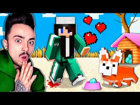 ПОДАРИЛ ЩЕНКА МОЕЙ ДЕВУШКЕ В ИГРЕ В КАЛЬМАРА МАЙНКРАФТ!