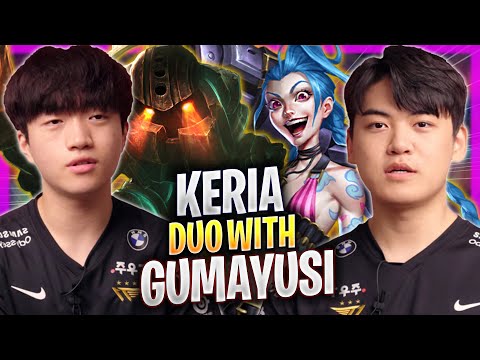 GUMAYUSI DUO WITH KERIA! - T1 Gumayusi Plays Jinx ADC vs Xayah! | Season 2023