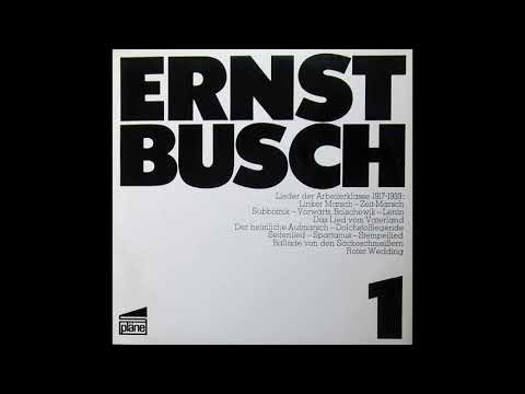 Ernst Busch - Das Lied vom Vaterland