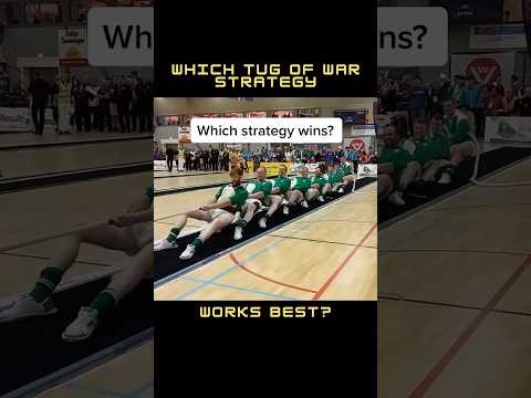 Strength vs Technique 😳 | Tug of War Shock Finish #shorts  #viral