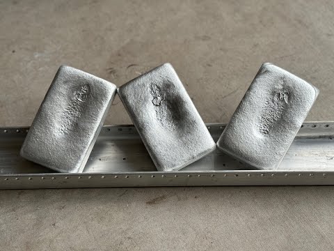 Melting Aluminum Channel - Quick Aluminum Melt for Ingots - The Growing Stack
