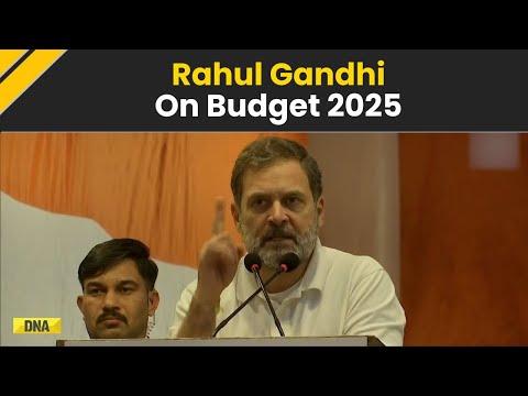 Budget 2025: Rahul Gandhi Slams PM Modi, Claims Budget 'Favors Billionaires' Only | Congress | BJP