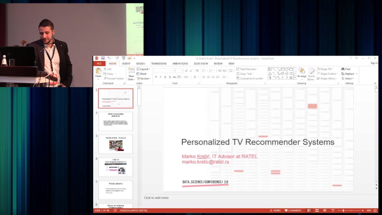 Personalized TV recommender systems - Marko Krstic