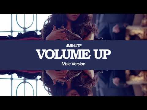 [MALE VERSION] 4Minute - Volume up