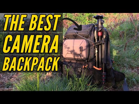 TARION 27L Extra Large Camera Backpack - 2 in 1 Professional Camera Bags for Photographers with 15.6" Laptop Compartment & Waterproof Raincover & Tripod Holder (PB01) video review thumbnail