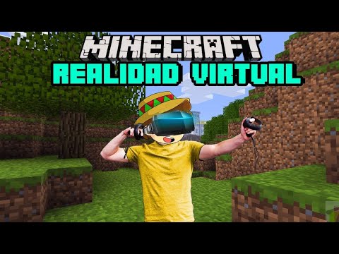 ¡Increíble! Mi primera vez en Minecraft VR 😳