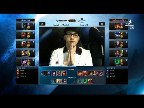 ANC vs NJE Game 3 Highlights (Champions Summer Korea 2015)