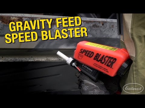 Rust & Paint Removal For Small Areas - Gravity Feed Speed Blaster - Media Blasting at Eastwood