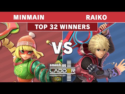 gg ladder Top 32 Series Finale - MinMain (Min Min) Vs. Raiko (Shulk) - Top 16 Winners Side