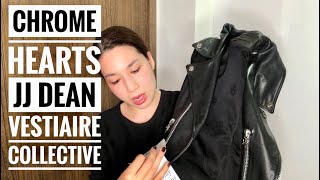 CHROME HEARTS JJ DEAN LEATHER JACKET | VESTIAIRE COLLECTIVE