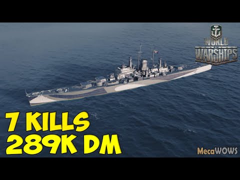 World of WarShips | Salem | 7 KILLS | 289K Damage - Replay Gameplay 4K 60 fps