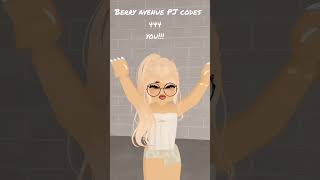 Berry avenue PJ codes!! ib:me 🎀