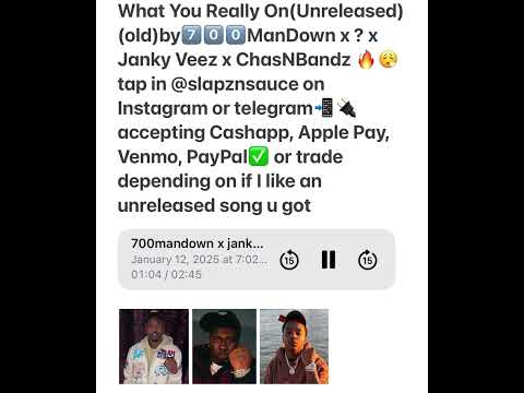 What You Really On (Unreleased) by 700ManDown x ? x Janky Veez x ChasNBandz