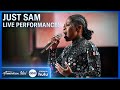 2020 Idol Winner Just Sam Sings On The Stage For The FIRST Time! - American Idol