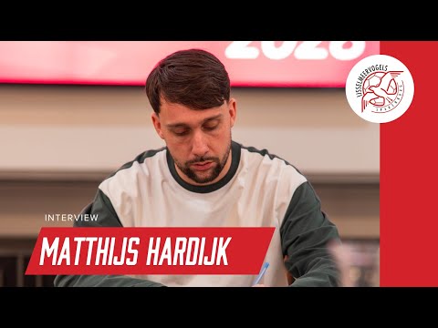 Matthijs Hardijk extends contract with IJsselmeervogels: "If it feels good, it feels good"