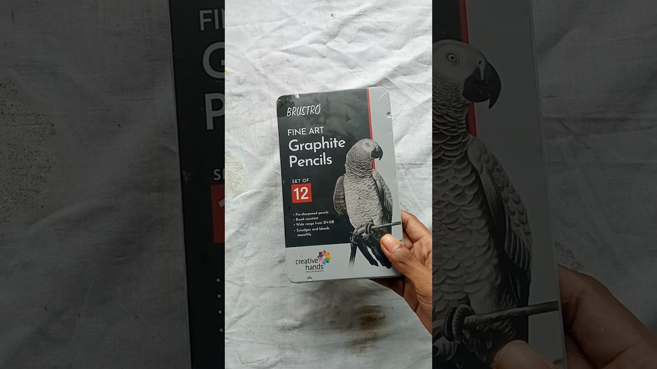 Brustro graphite pencil ✨ #shorts