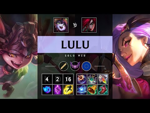 Lulu Mid vs Katarina - EUW Master Patch 14.24