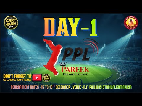 DAY-1 PPL SEASON-3 BY PAREEK YUVAK PARISHAD GUWAHATI #cricheroes #cricket #cricketlover #tennisball